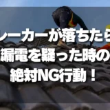 【危険】雨漏りでブレーカーが落ちたら？漏電を疑った時の「絶対NG行動」と正しい対処法